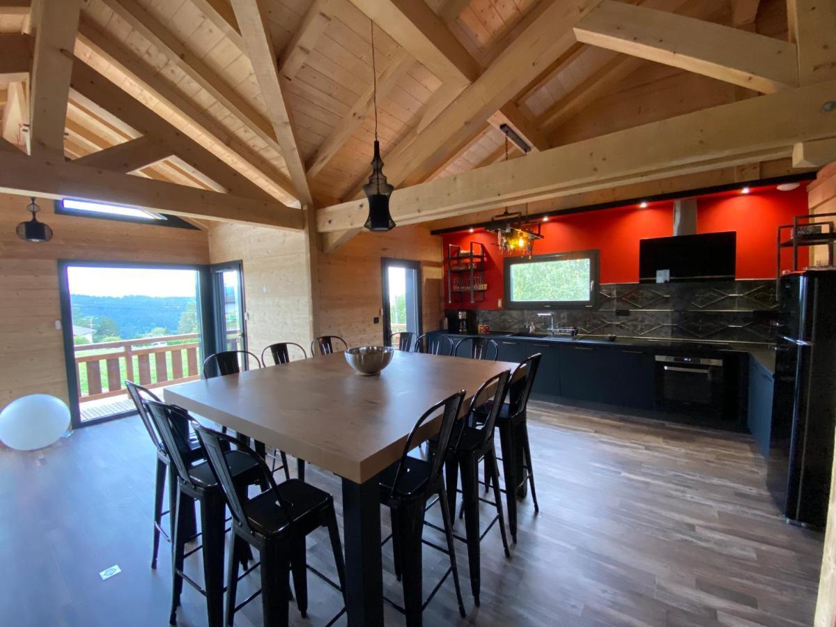 L'Adret Du Temps Chalet 10 Personnes 170M2 جوراردُميه المظهر الخارجي الصورة