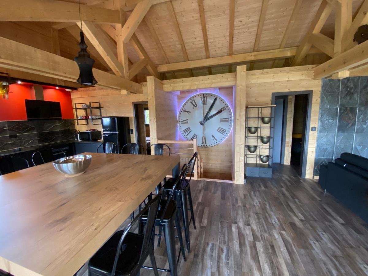 L'Adret Du Temps Chalet 10 Personnes 170M2 جوراردُميه المظهر الخارجي الصورة