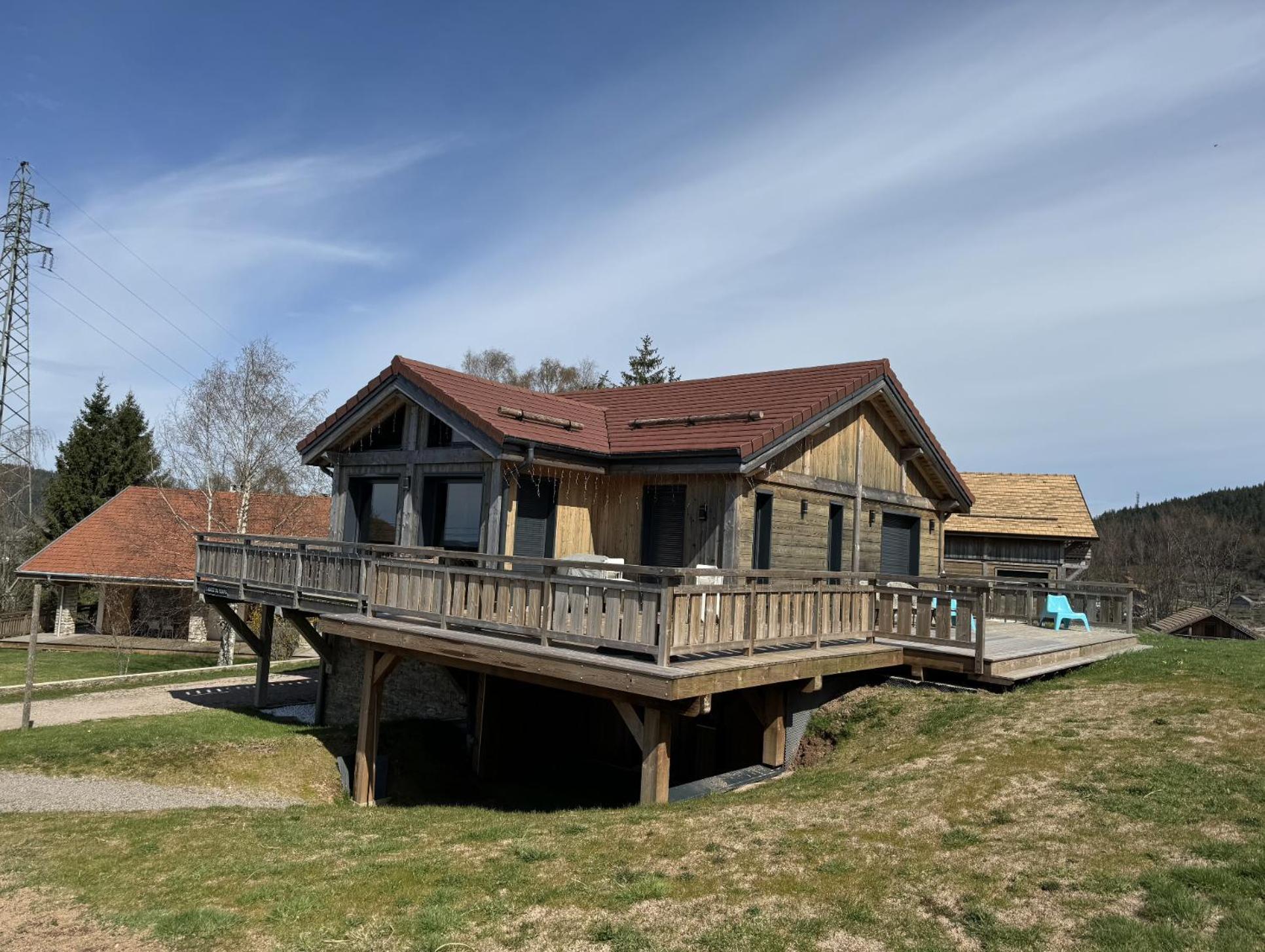 L'Adret Du Temps Chalet 10 Personnes 170M2 جوراردُميه المظهر الخارجي الصورة