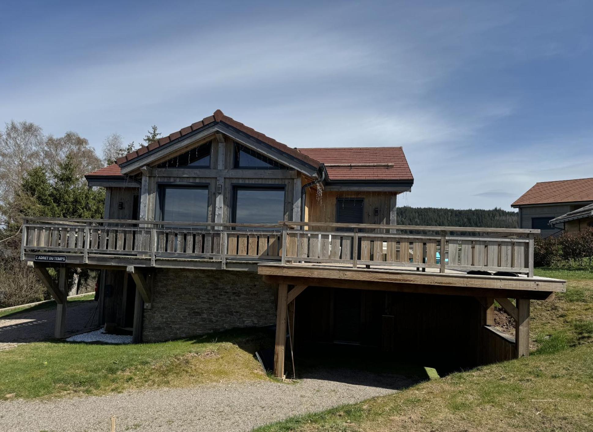 L'Adret Du Temps Chalet 10 Personnes 170M2 جوراردُميه المظهر الخارجي الصورة